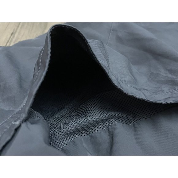 Adidas Windbreaker Jacket Womens Large Gray Full Zip Vented Running - Picture 8 of 8